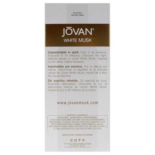 Jovan White Musk lifestyle shot demonstrates wearable scent for daily routines.