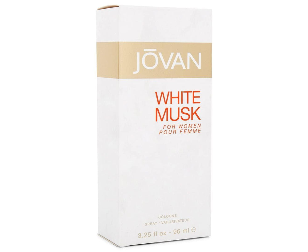 Jovan White Musk spray action demonstrates easy daily application.