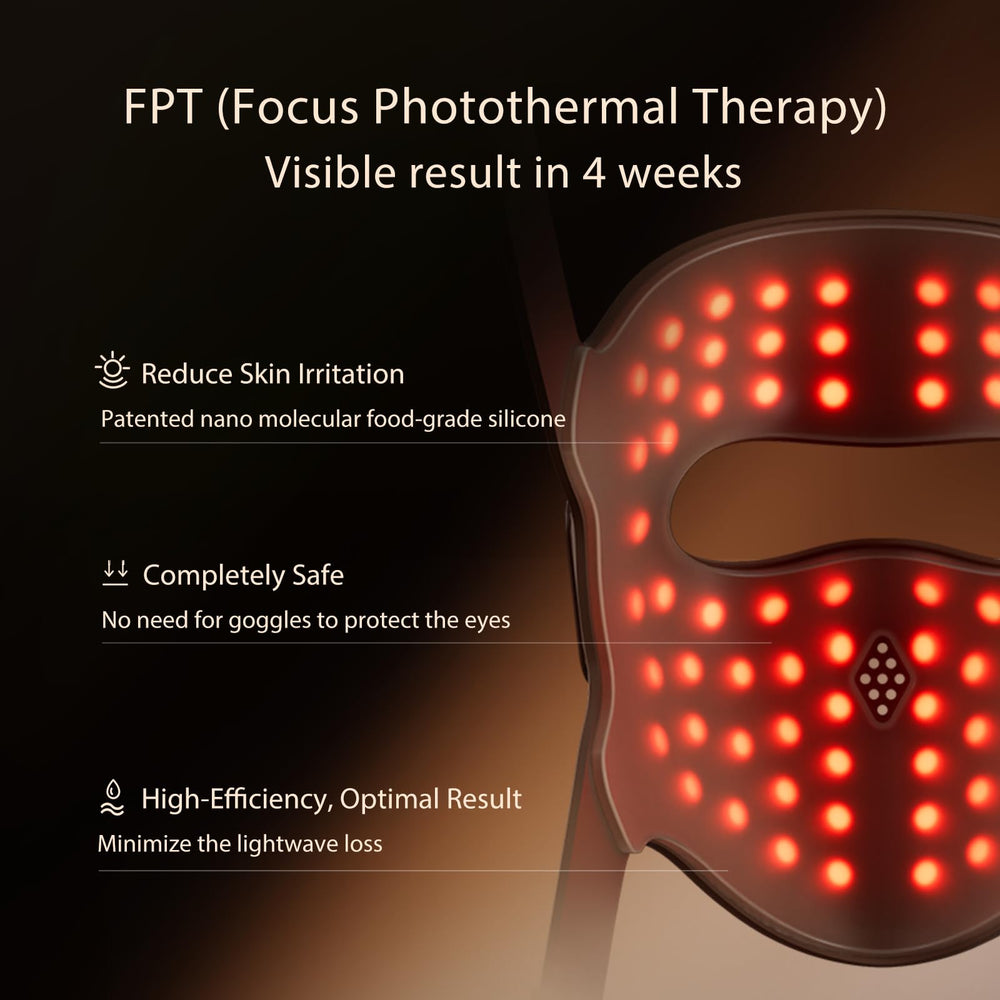 JOVS 4D mask in-use scene promotes relaxed, focused skincare routine