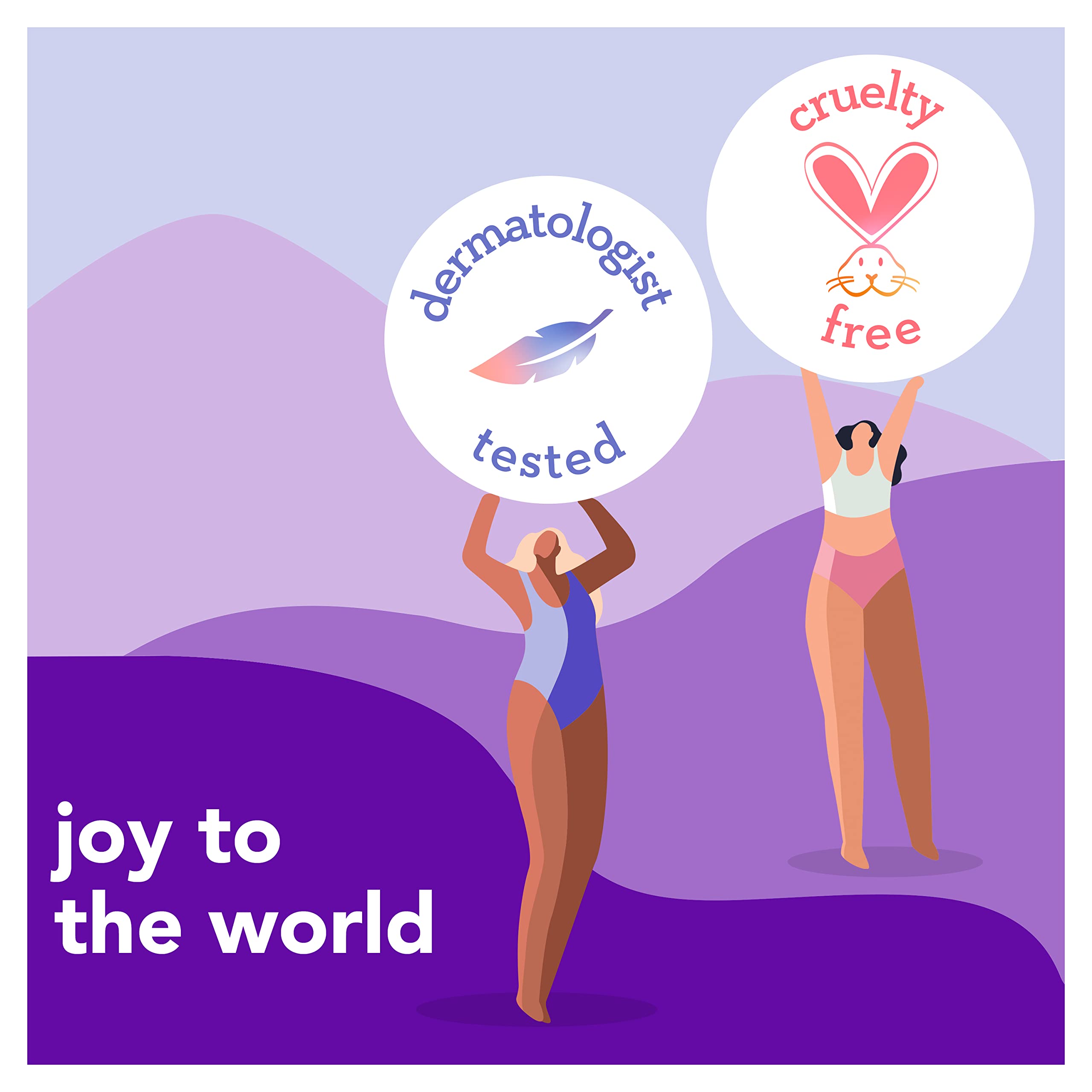 JOY Cruelty-free logo confirms ethical production