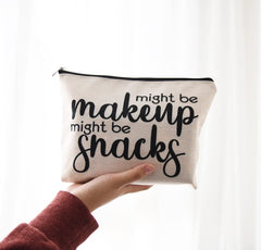 JOY UINAN 9x7 makeup bag travel-friendly fit in purses and carry-ons.