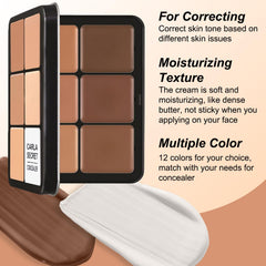 Joyeee cream concealer close-up demonstrating creamy texture for natural coverage