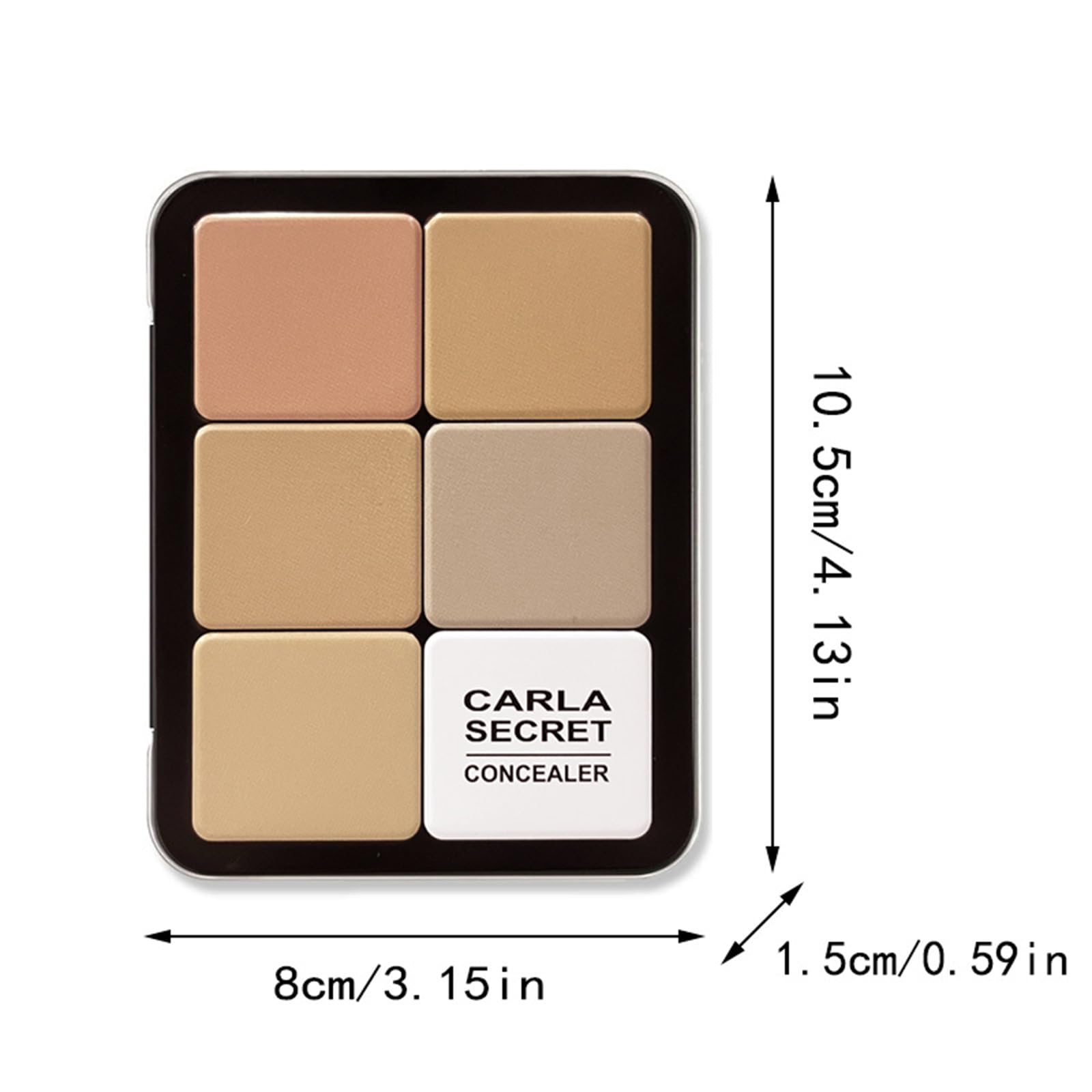 Joyeee long-lasting makeup finish on model showing durable coverage