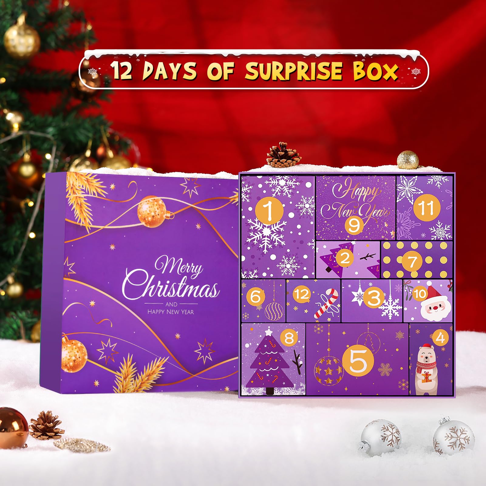 Joyliss Advent Calendar heart necklace for thoughtful holiday gifting.