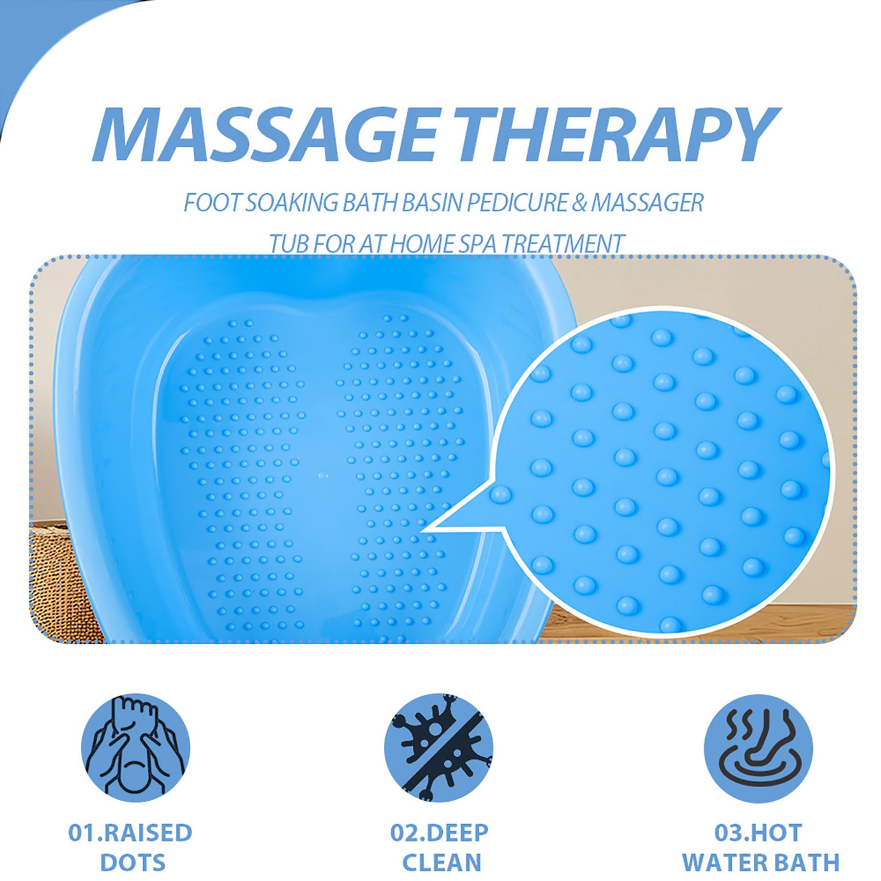 JoyMay foot bath in home spa setting supports relaxing routines after a long day.