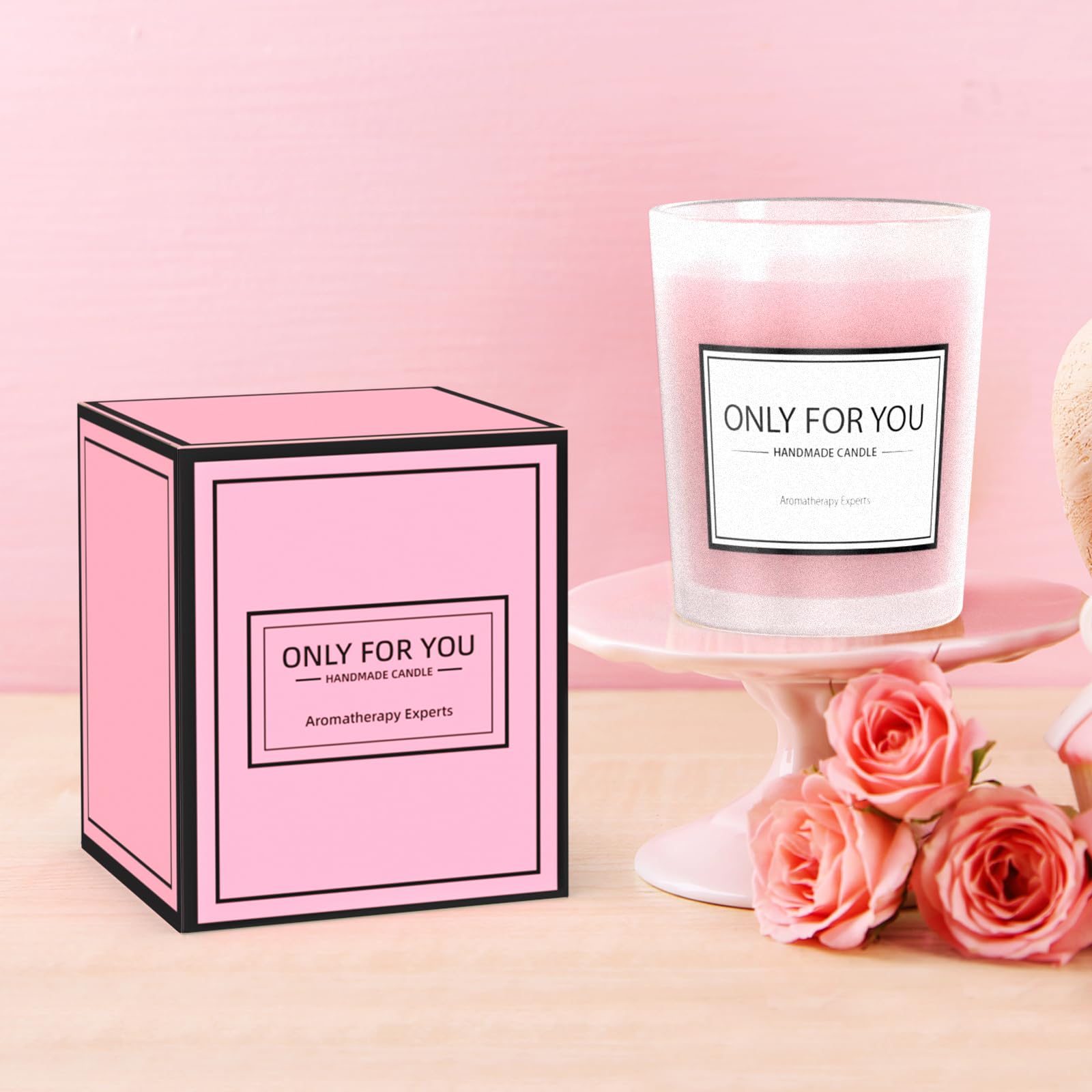 Joyvella handmade rose soap for gentle skin care