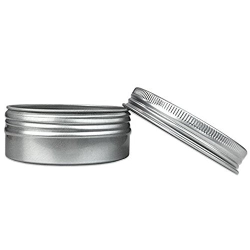 JOYWENG tarro aluminio 2oz para bálsamos, portátil para bolsos