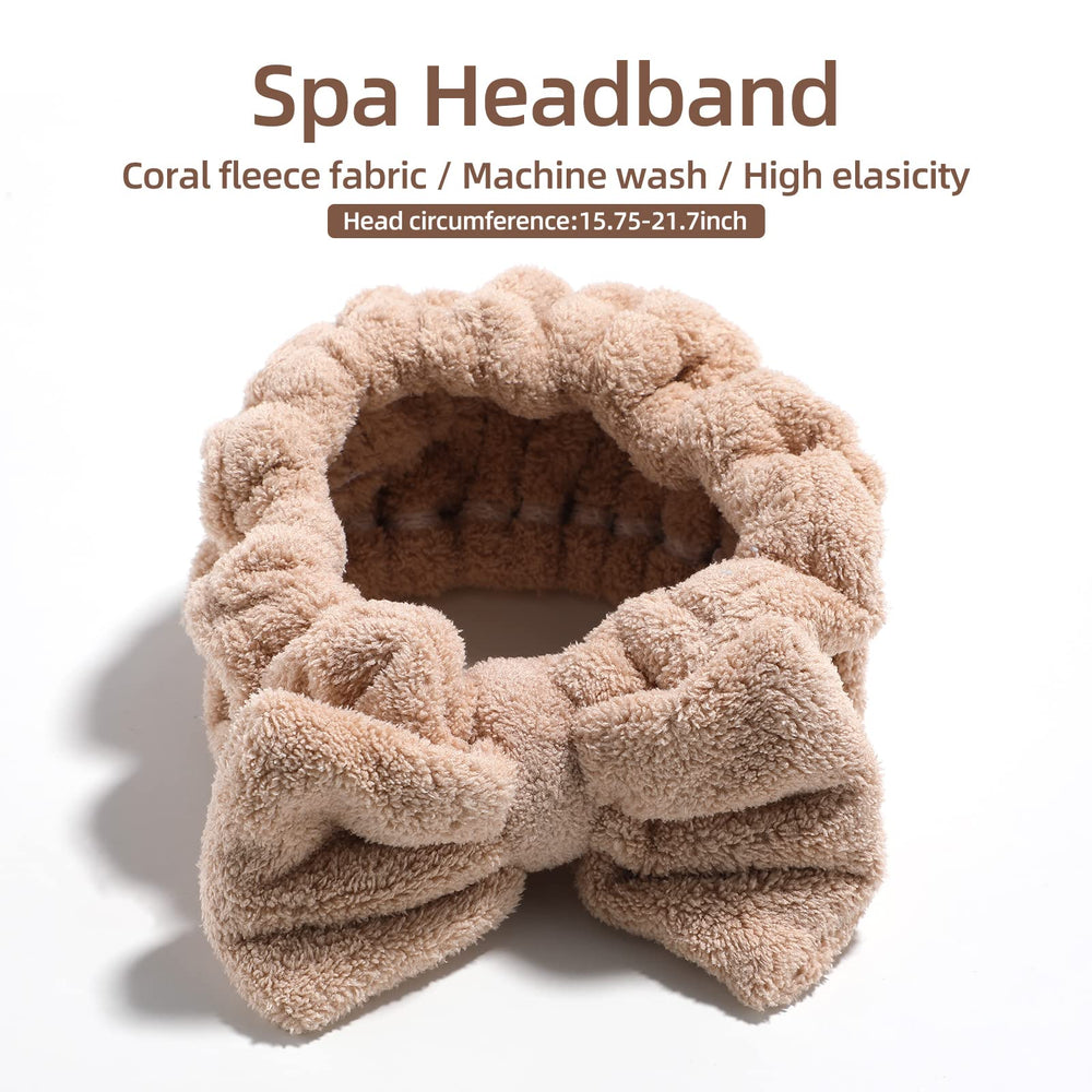 JPNK compact portable brown mask bowl for travel and on-the-go pampering