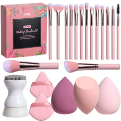 JPNK makeup brushes set 21pcs kit for flawless application and professional results.