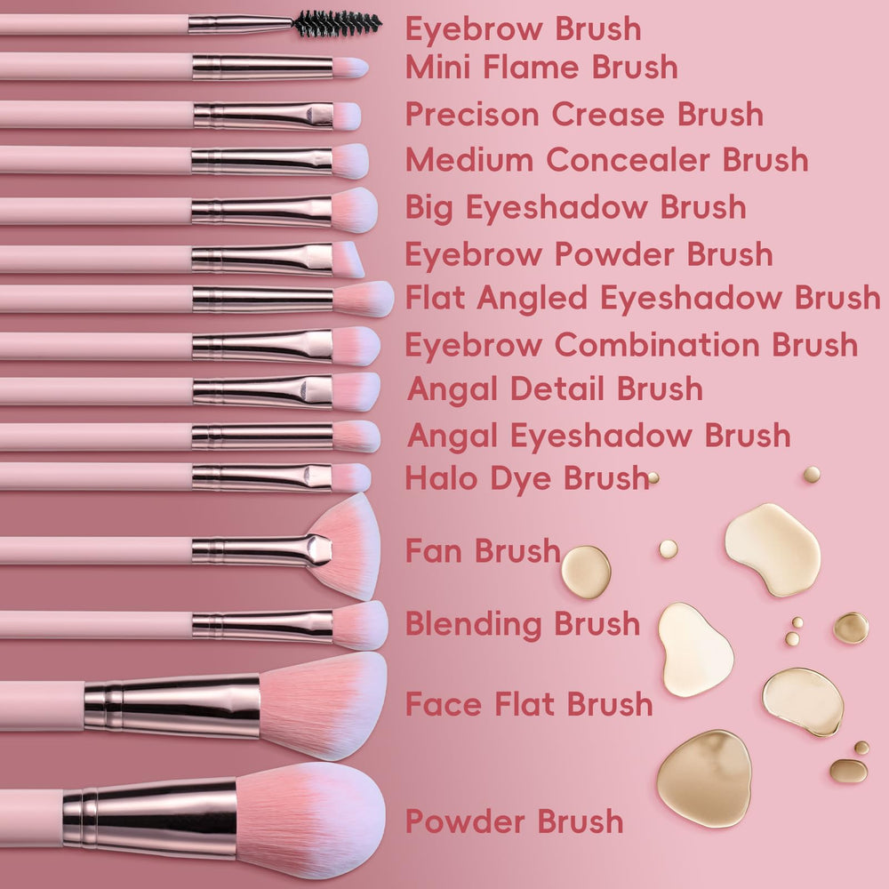 JPNK premium synthetic fibers deliver softness and durability for daily makeup.