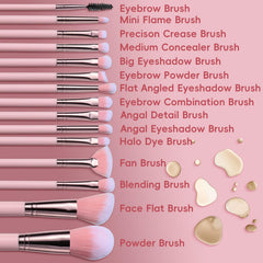 JPNK premium synthetic fibers deliver softness and durability for daily makeup.