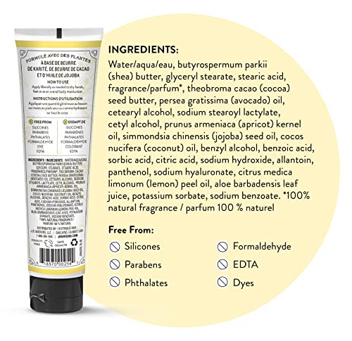 J.R. Watkins hand cream texture closeup shows rich, creamy moisture.