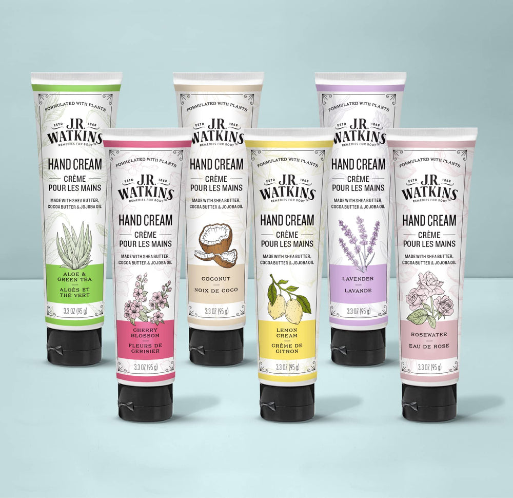J.R. Watkins natural moisturizing jar on desk suggests daily use and ritual