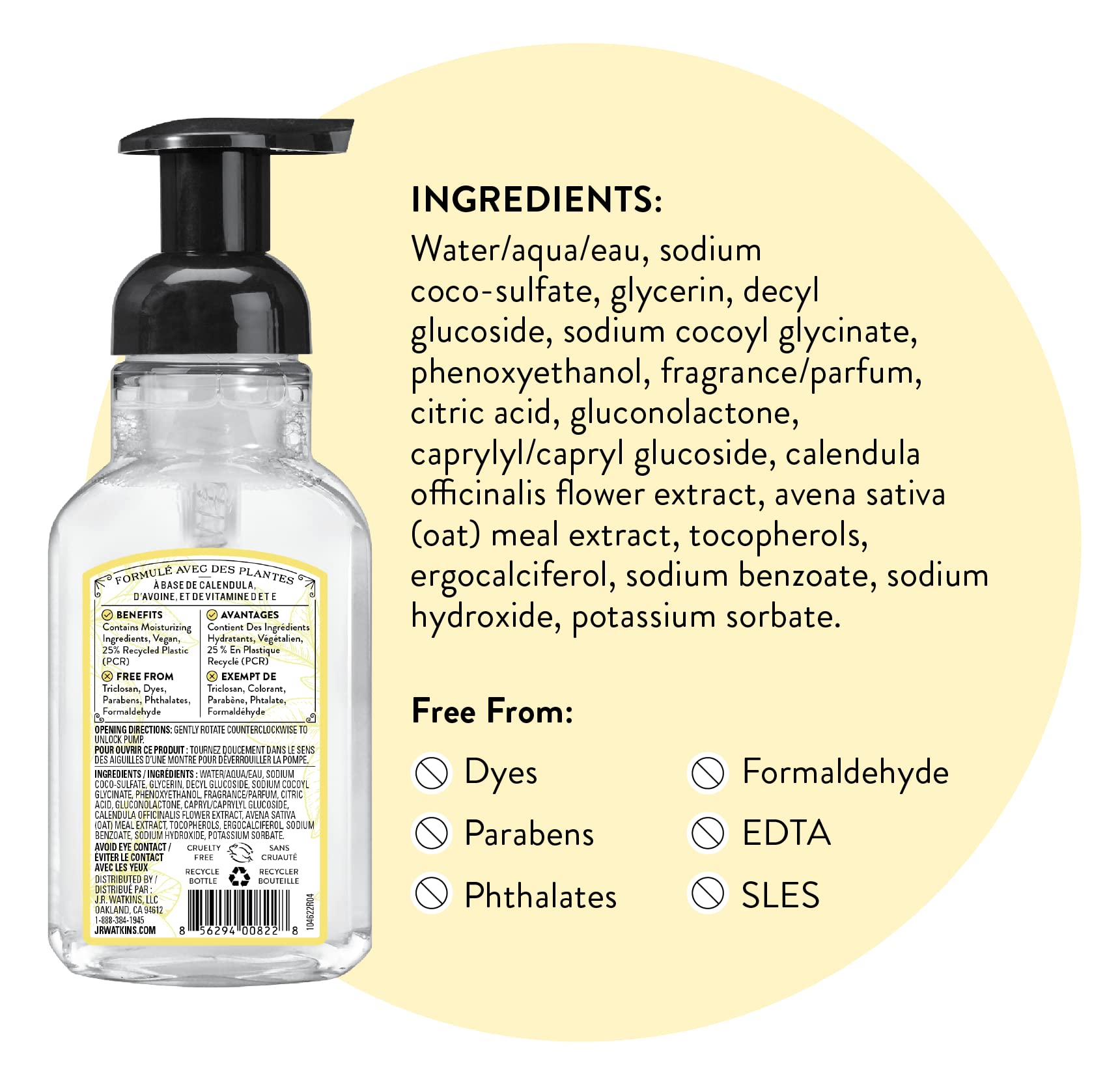 J.R. Watkins shea butter hand cream pairing idea after washing.