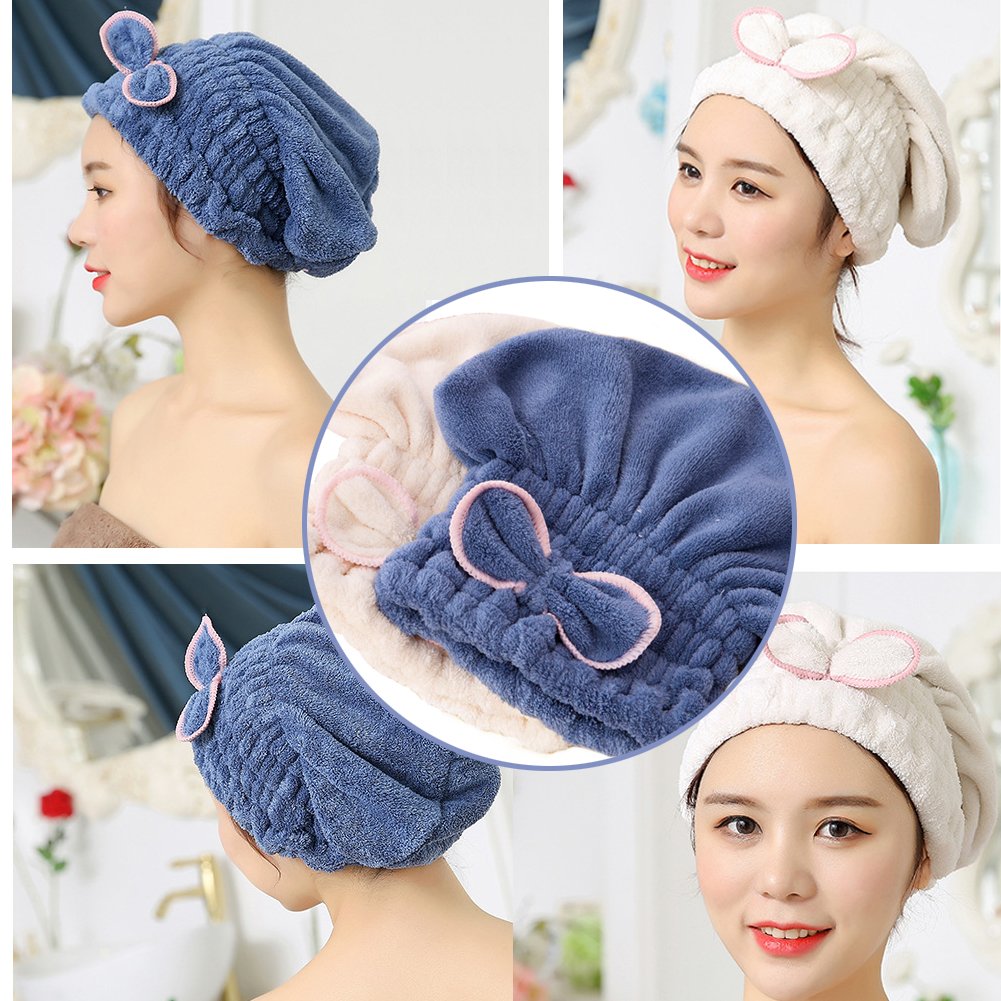 Jseng drying cap two-pack display highlights convenient storage and value.