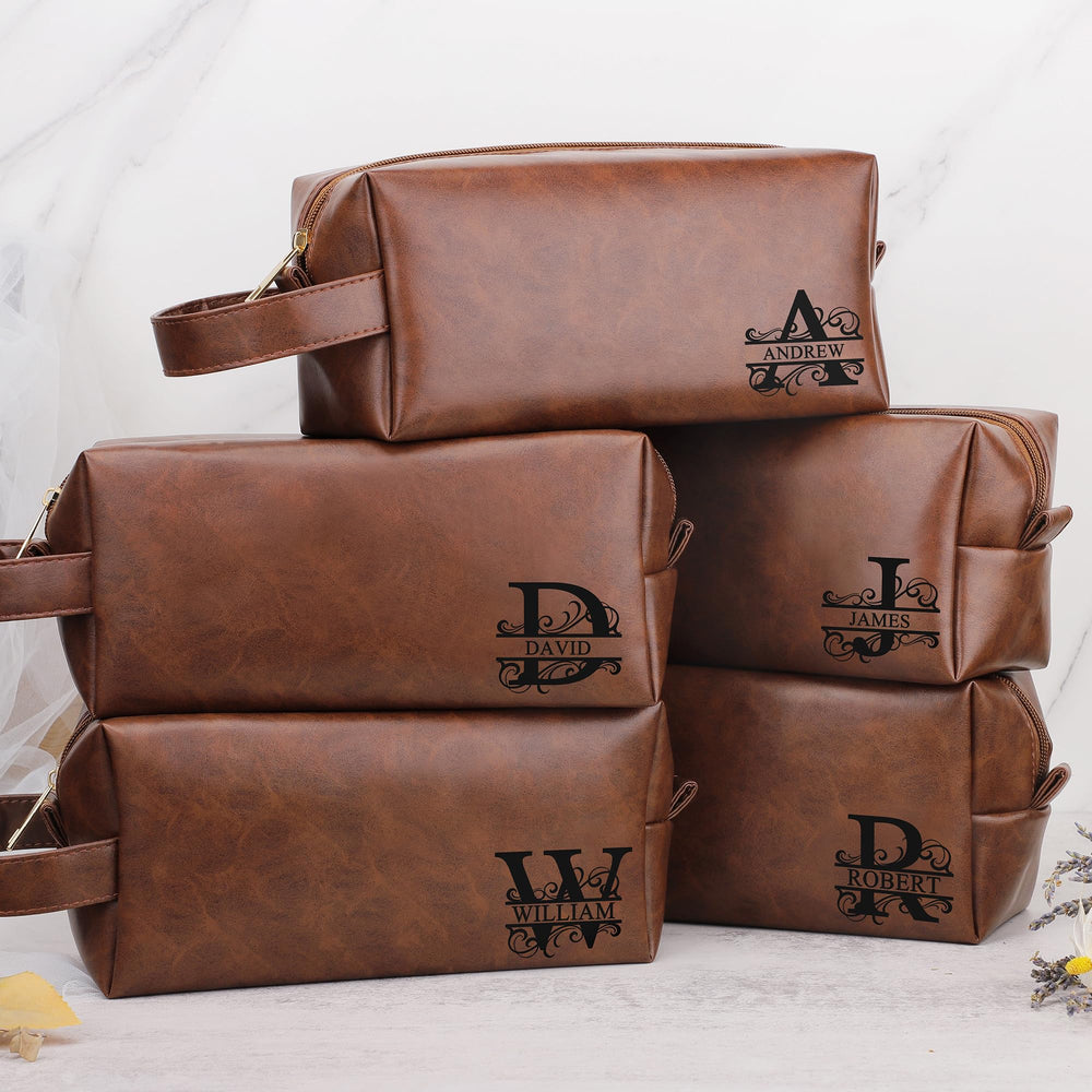 JSENGIFT Initial M hanging-strap bag ready for bathroom storage