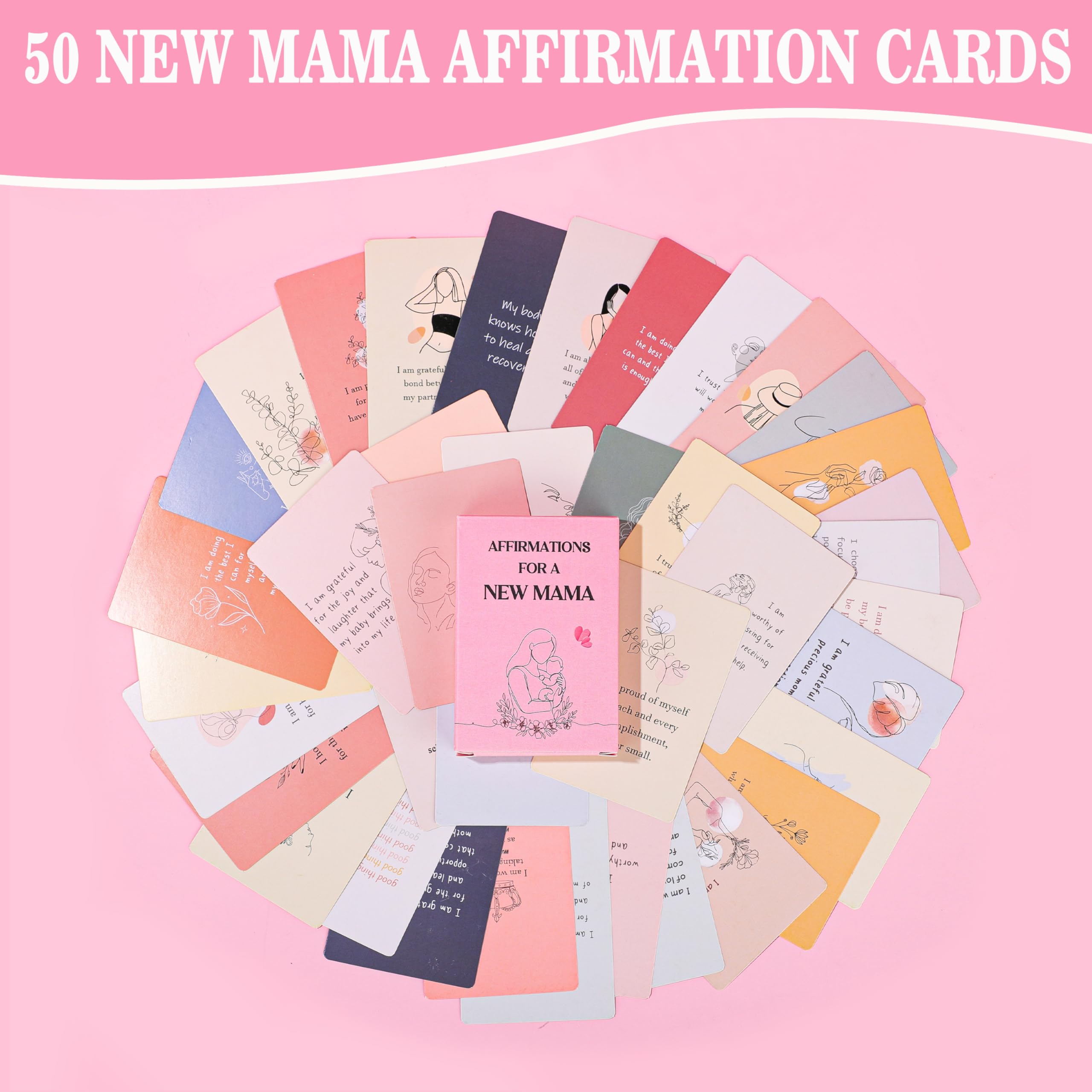 JSTUMB greeting card offers a heartfelt note for new moms