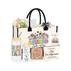 JTENGTOP retirement tote bag—durable cotton canvas for daily use