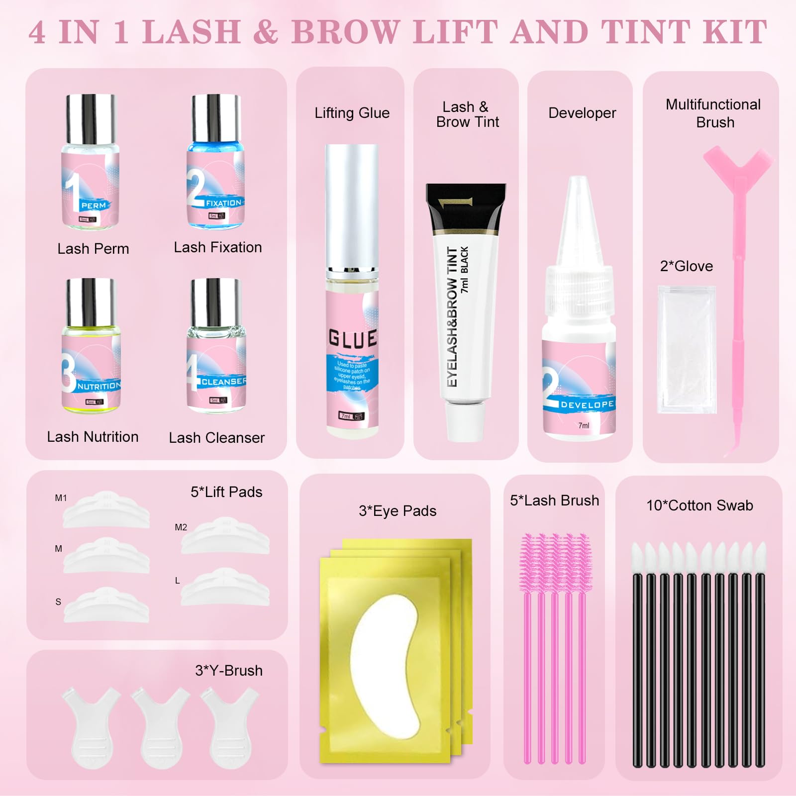 JUANPHEA lash color bottle demonstrates vibrant long-lasting tint for natural definition.