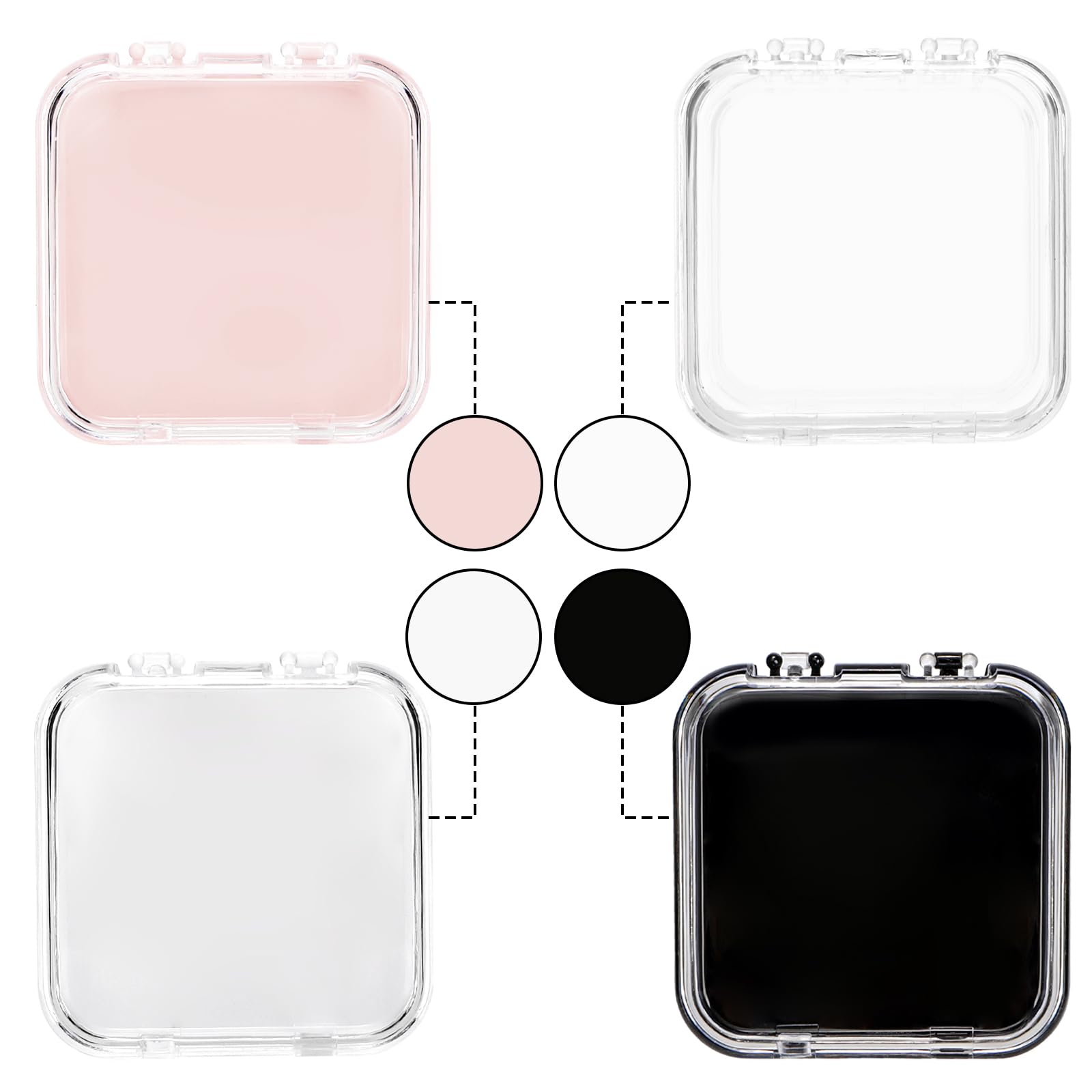 Jucoan adhesive nail tapes securely hold nails on each display box