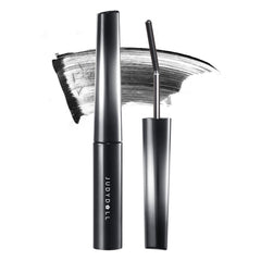 JUDYDOLL 3D Curling Eyelash Iron Mascara bottle close-up for long-lasting waterproof wear.
