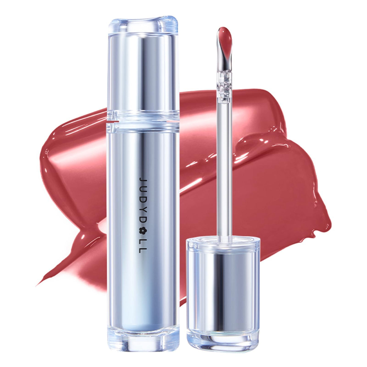 Judydoll Ice Watery Lip Gloss Juiced Berry tube—vibrant, long-lasting color for all-day wear.