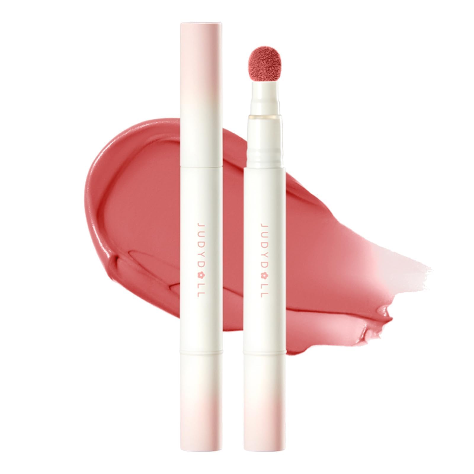 JUDYDOLL Matte Lip Cream Petal Dream application glide for smooth velvet color