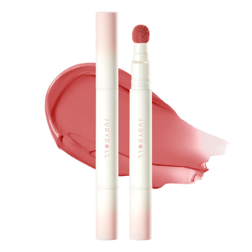 JUDYDOLL Matte Lip Cream Petal Dream application glide for smooth velvet color