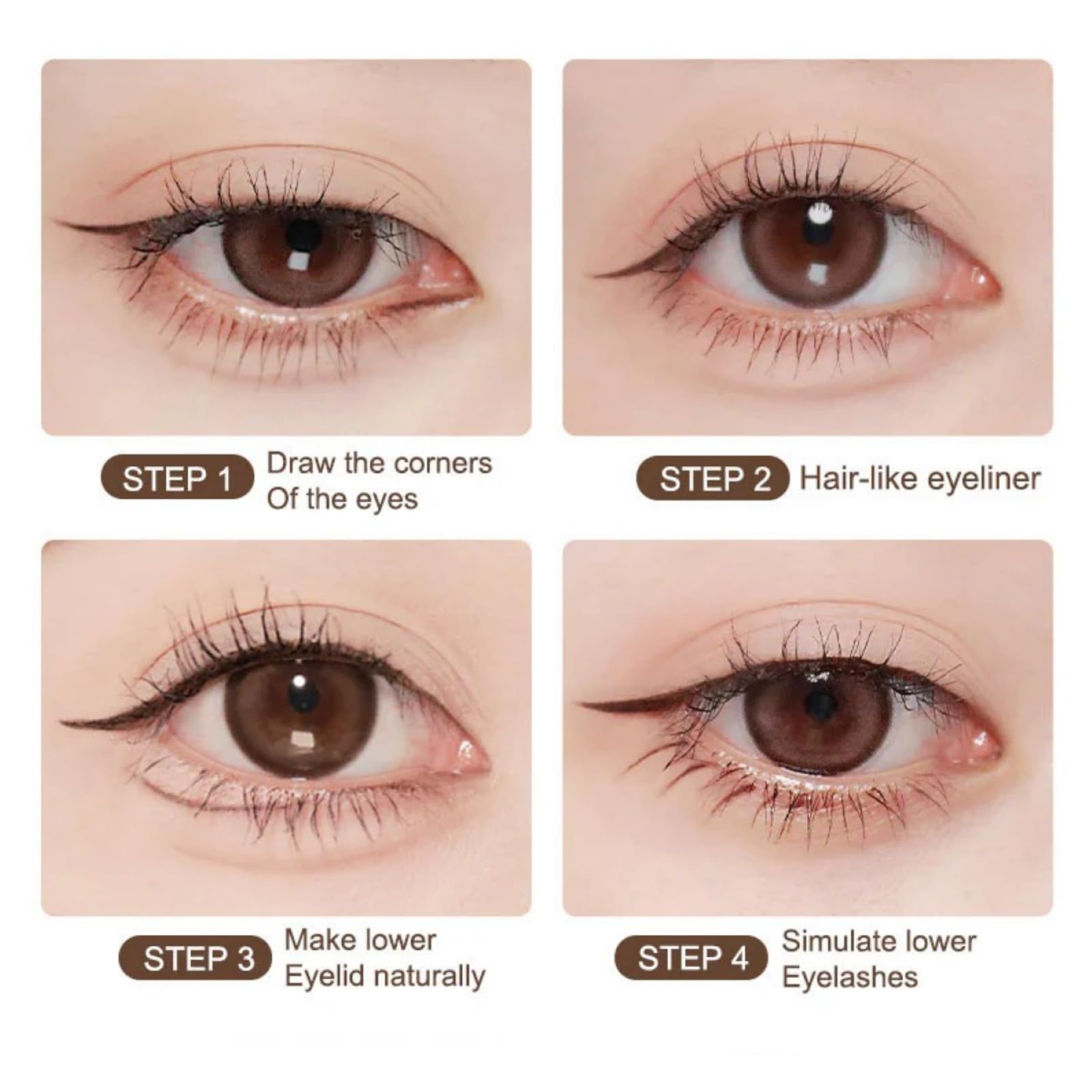 JUDYDOLL Ultra-Fine Eyeliner beginner-friendly design boosts confidence.