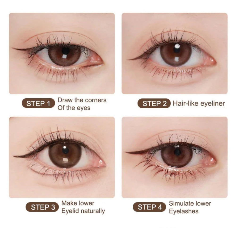 JUDYDOLL Ultra-Fine Eyeliner beginner-friendly design boosts confidence.