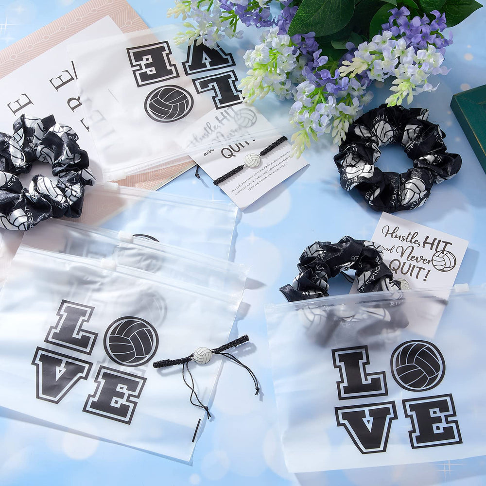 Juexica volleyball bundle display showing coordinated black-and-white accents