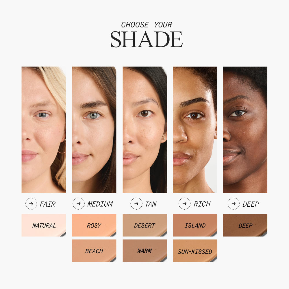 Juice Beauty Stem Cellular CC Cream SPF 30 application demonstrates sun protection with a sheer finish.