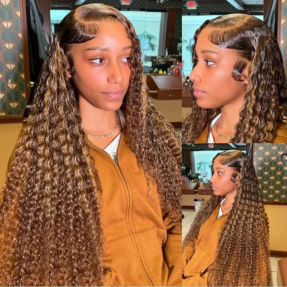 Jukabe wedding or festival look with honey blonde wig