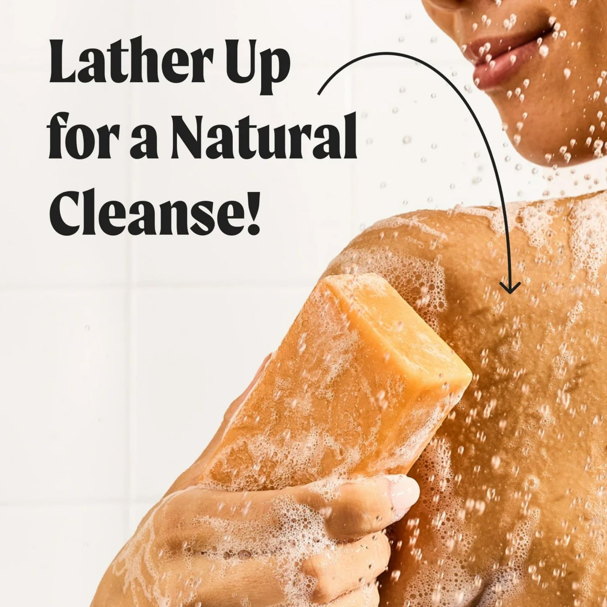 JUKEBOX soap lather closeup, creamy bubbles from shea butter and natural oils.