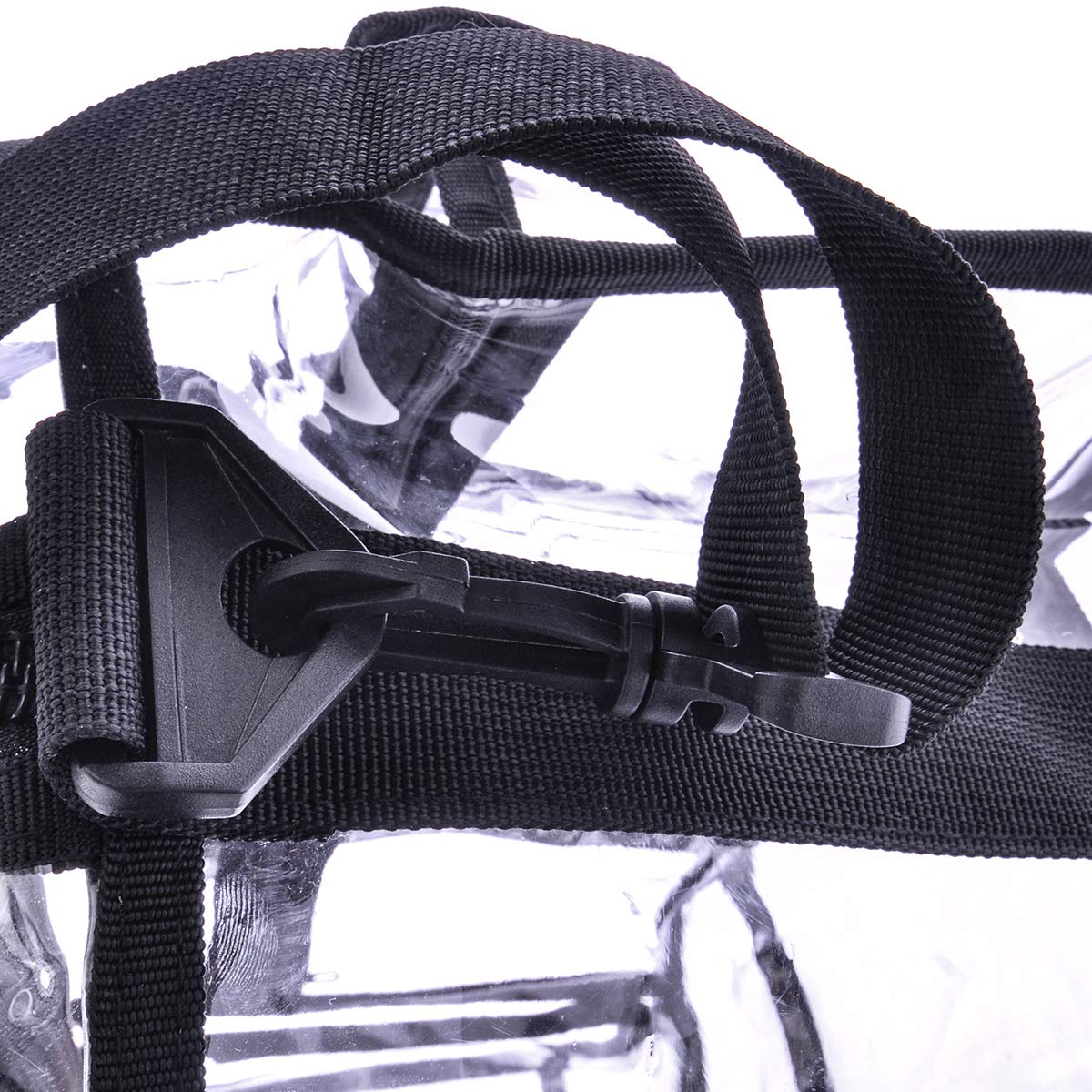 Jula Vance clear bag improves product visibility for retail and on-site use.