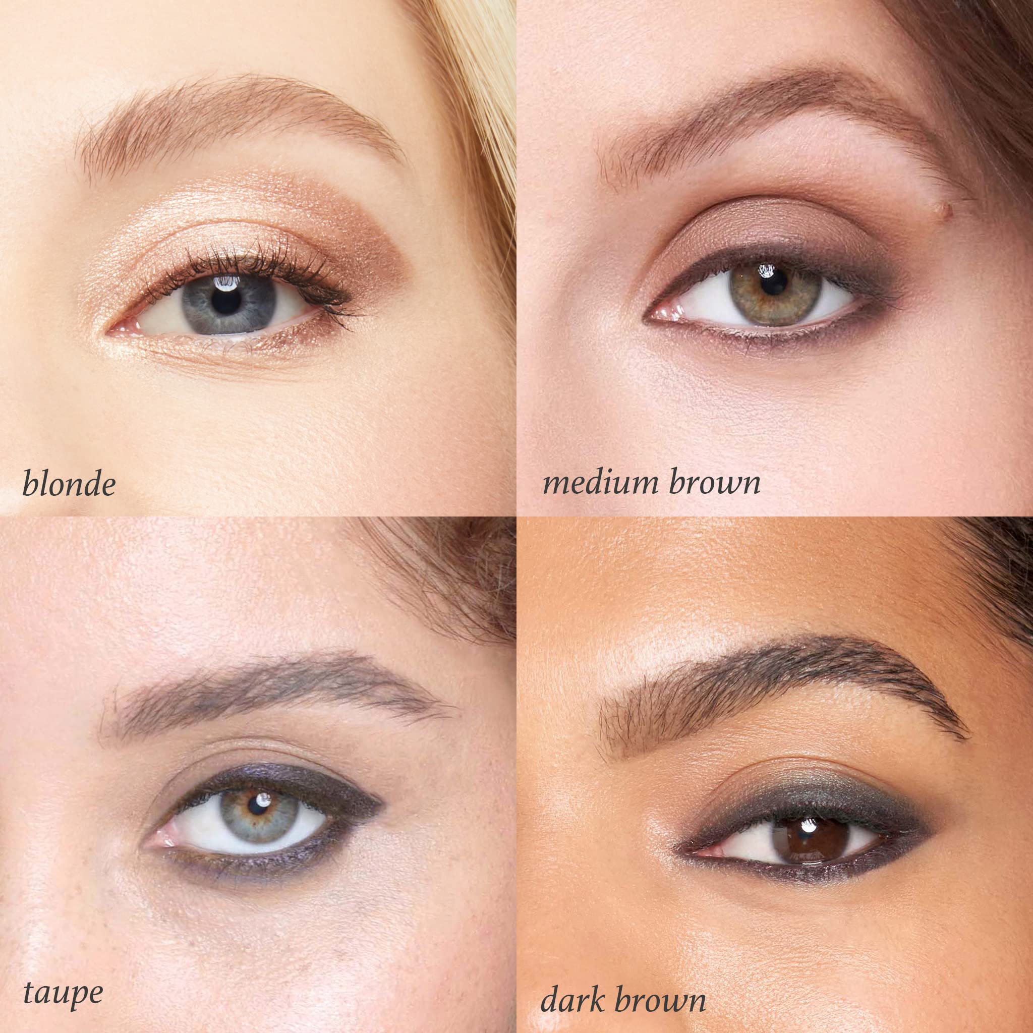 Julep Brow 101 before-and-after close-up reveals fuller-looking brows