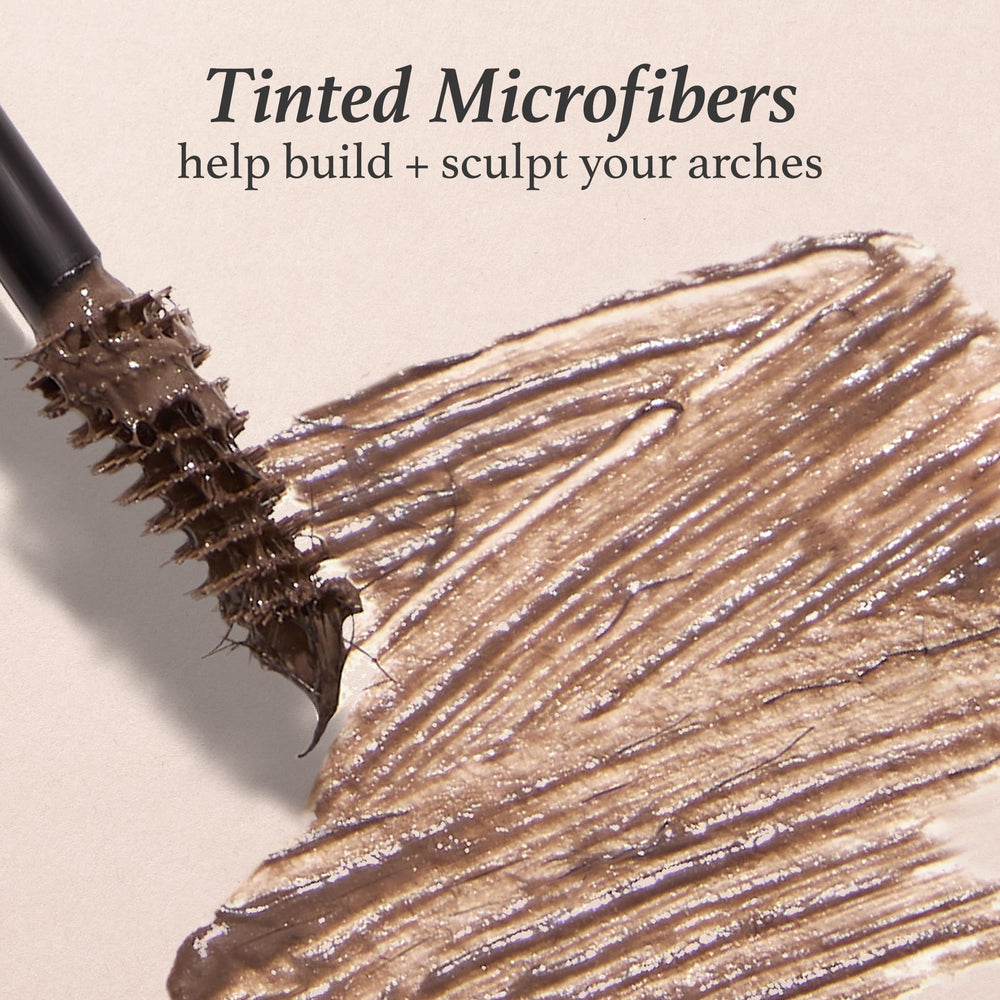 Julep Brow 101 brush tip closeup showing easy grooming and blending