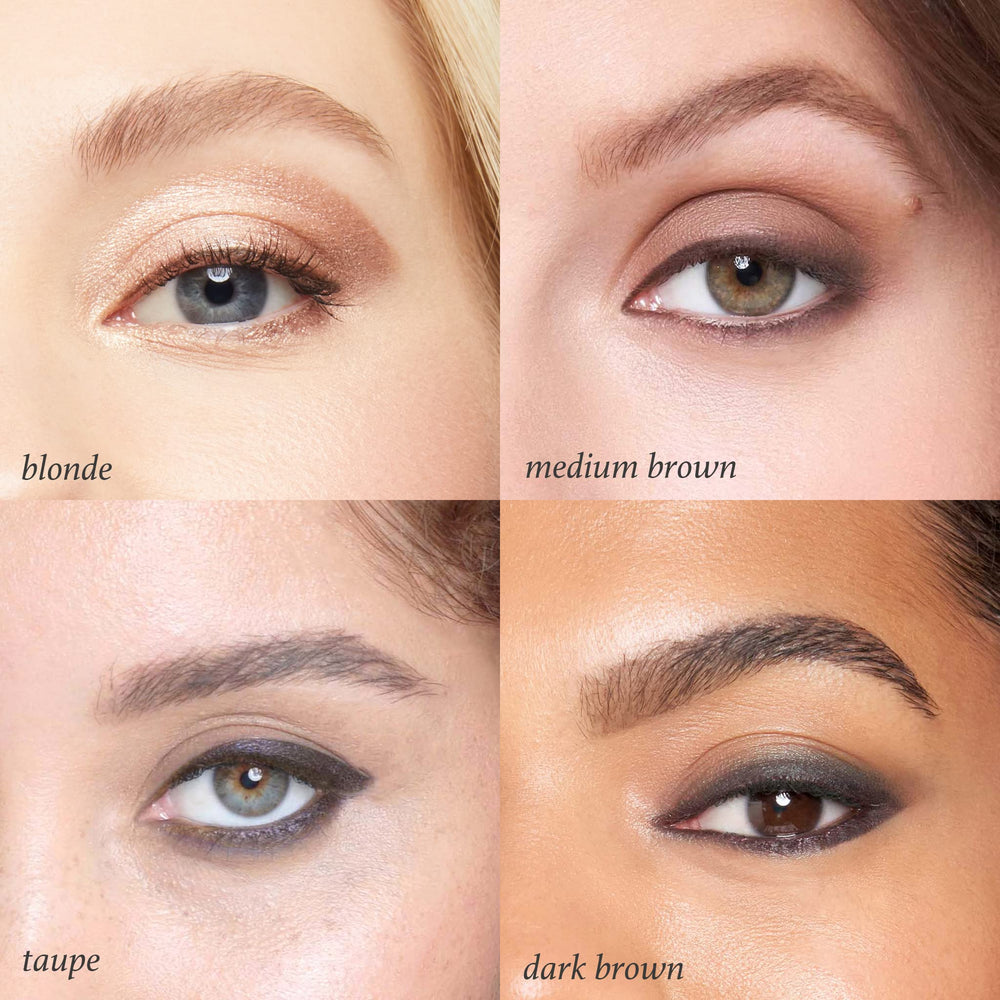 Julep Brow 101 close up stroke illustrates hair like definition.