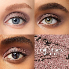 Julep Eyeshadow 101 built-in smudger demonstrates effortless blending for a quick eye look.
