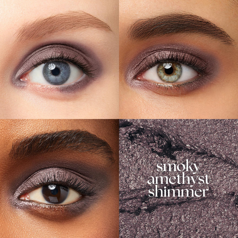Julep Eyeshadow 101 cream-to-powder texture swatch demonstrates smooth, crease-proof blending