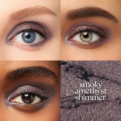 Julep Eyeshadow 101 cream-to-powder texture swatch demonstrates smooth, crease-proof blending