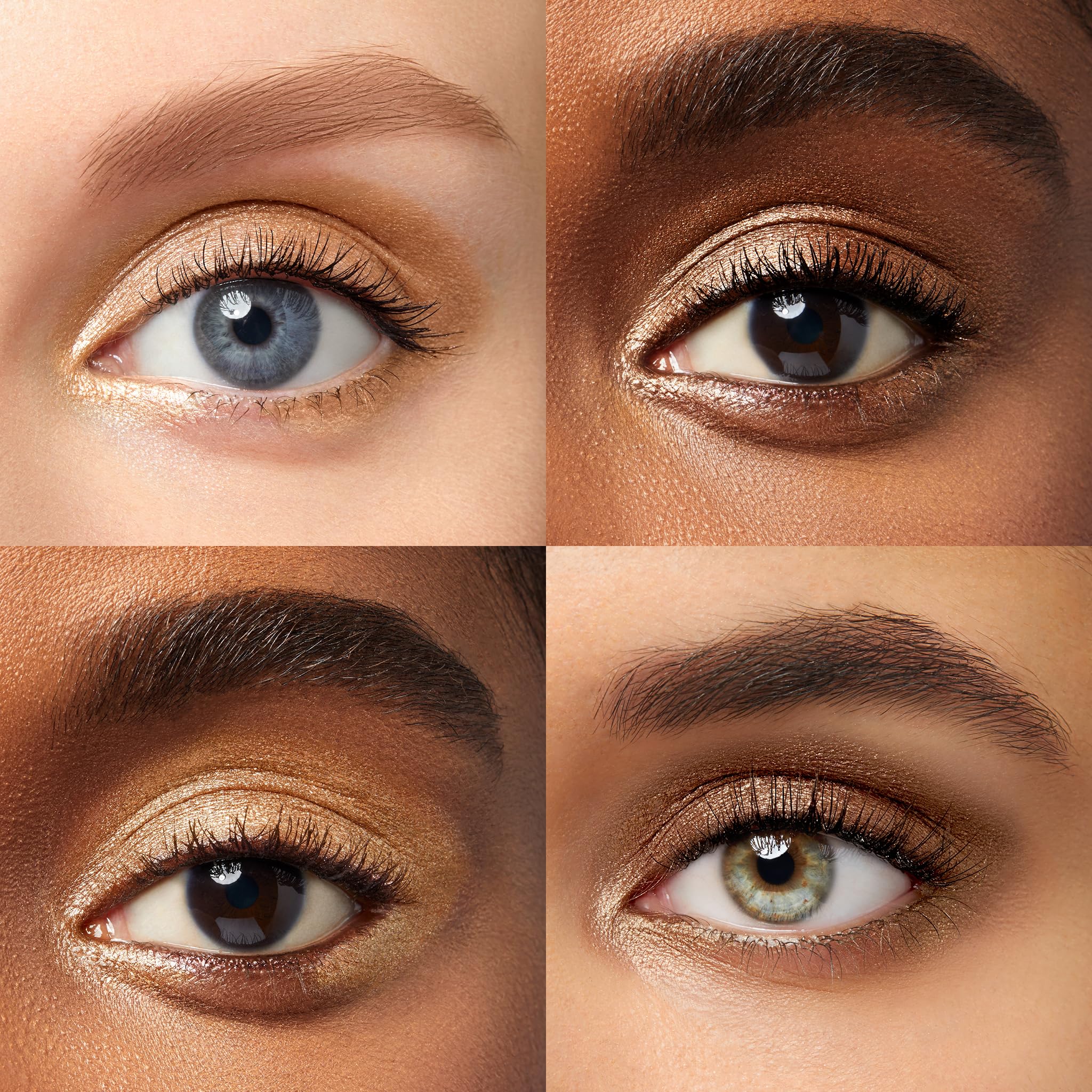 Julep Eyeshadow 101 Duo Warm Gold Shimmer swatch for versatile daytime looks
