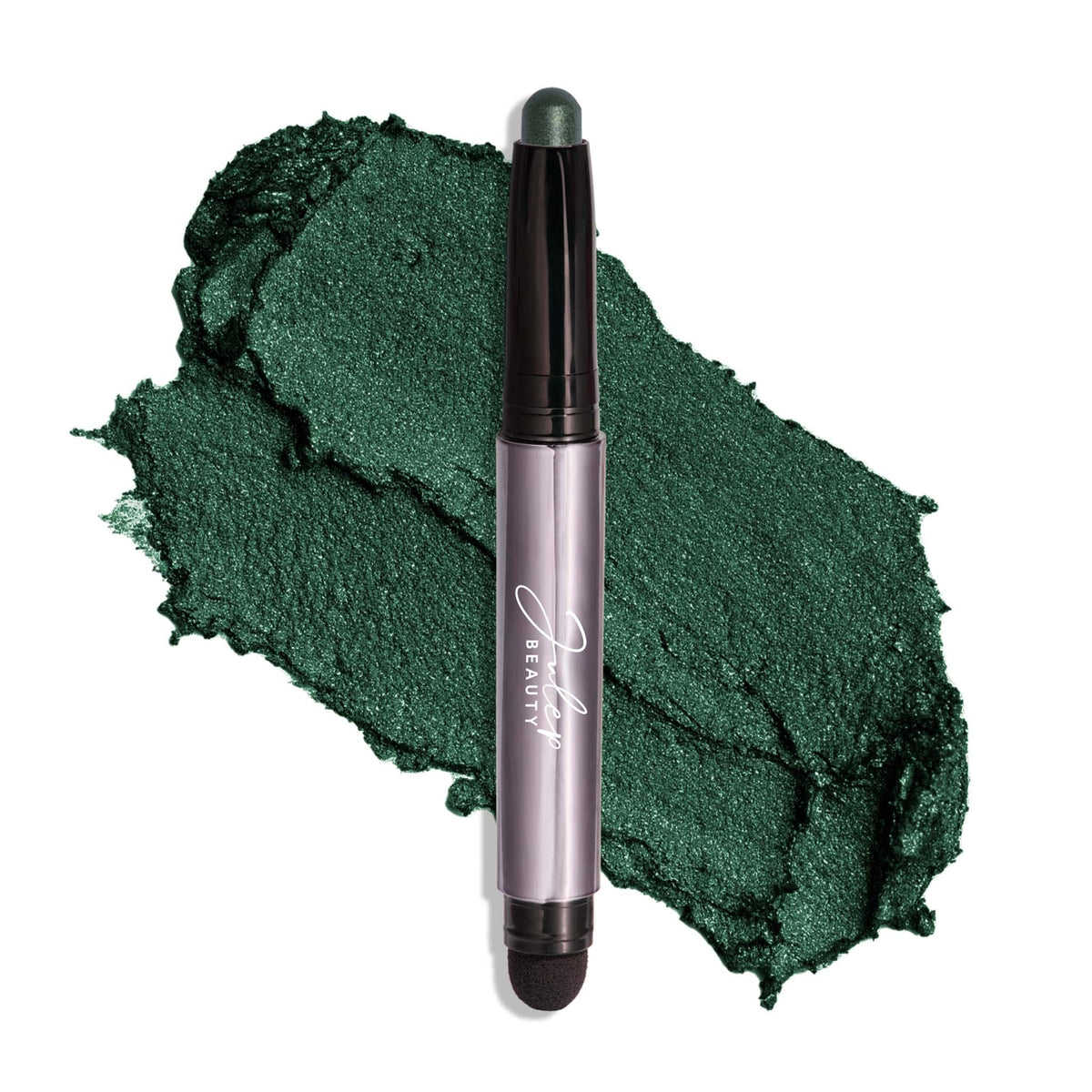 Julep Eyeshadow 101 Evergreen Shimmer tube offers long-lasting color for easy daily wear.