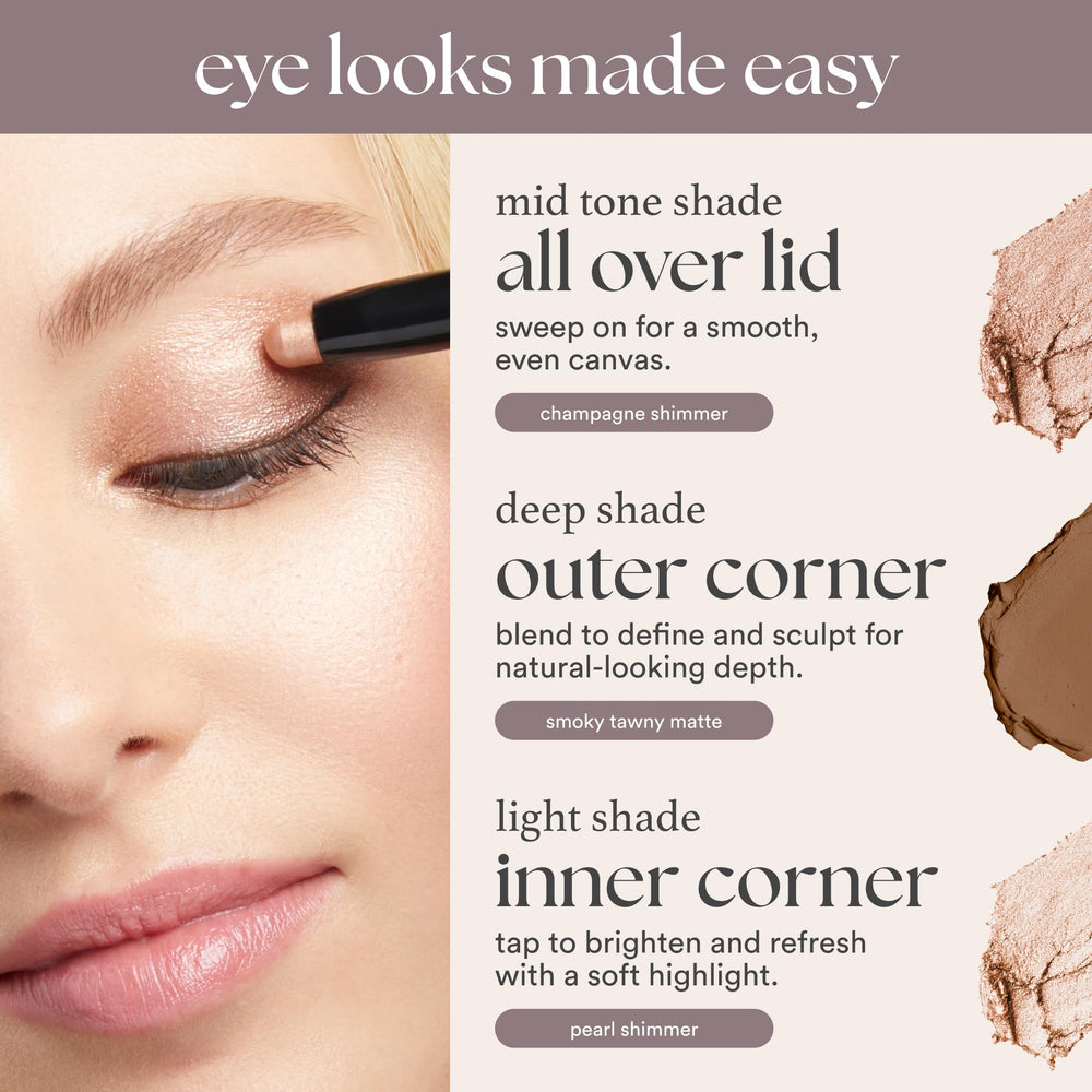Julep Eyeshadow 101 Orchid Shimmer waterproof formula resists smudges
