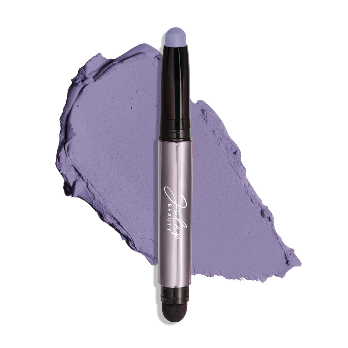 Julep Eyeshadow 101 periwinkle matte tube delivers long-lasting color.