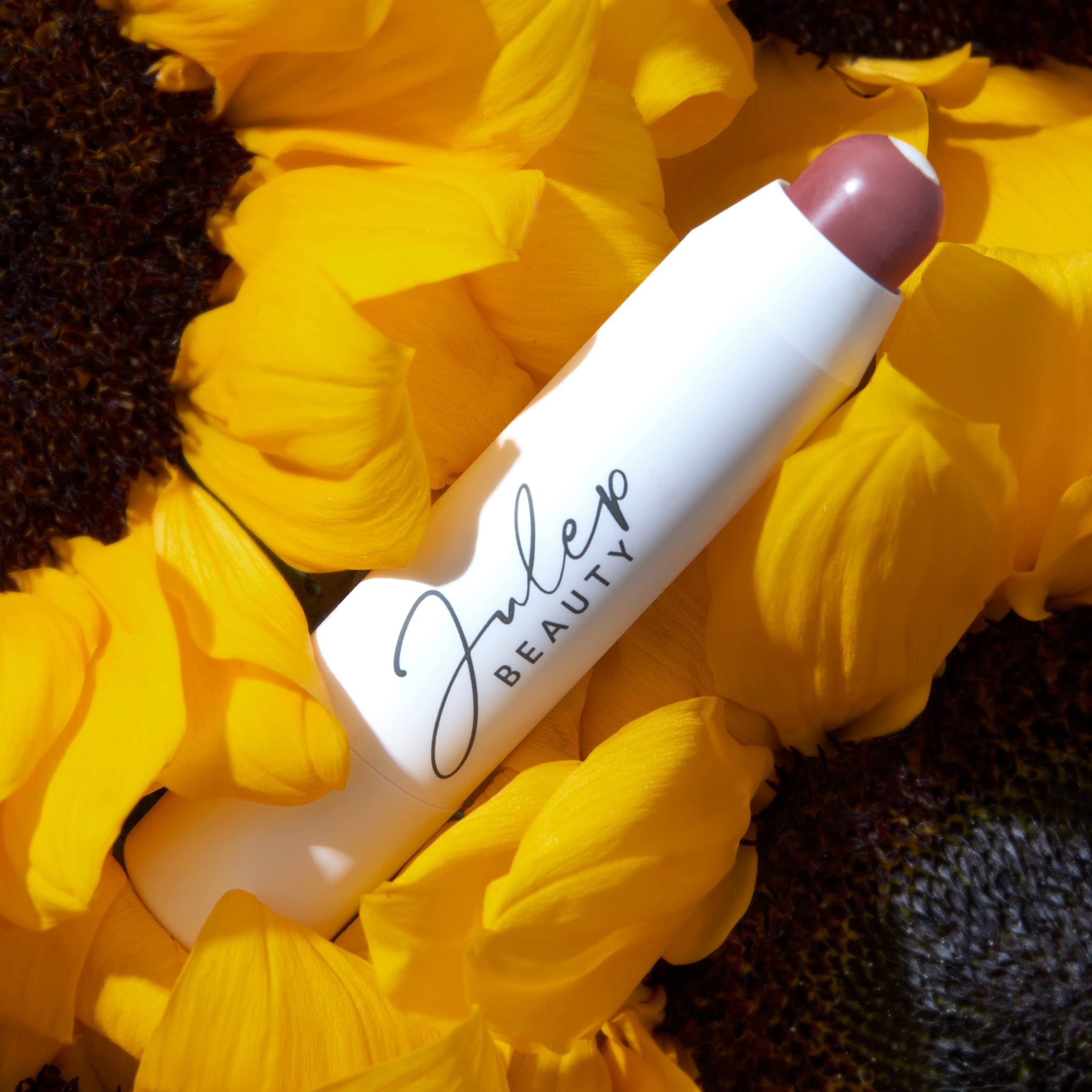 Julep It's Balm Tint Canyon Rose gloss finish adds subtle shine.