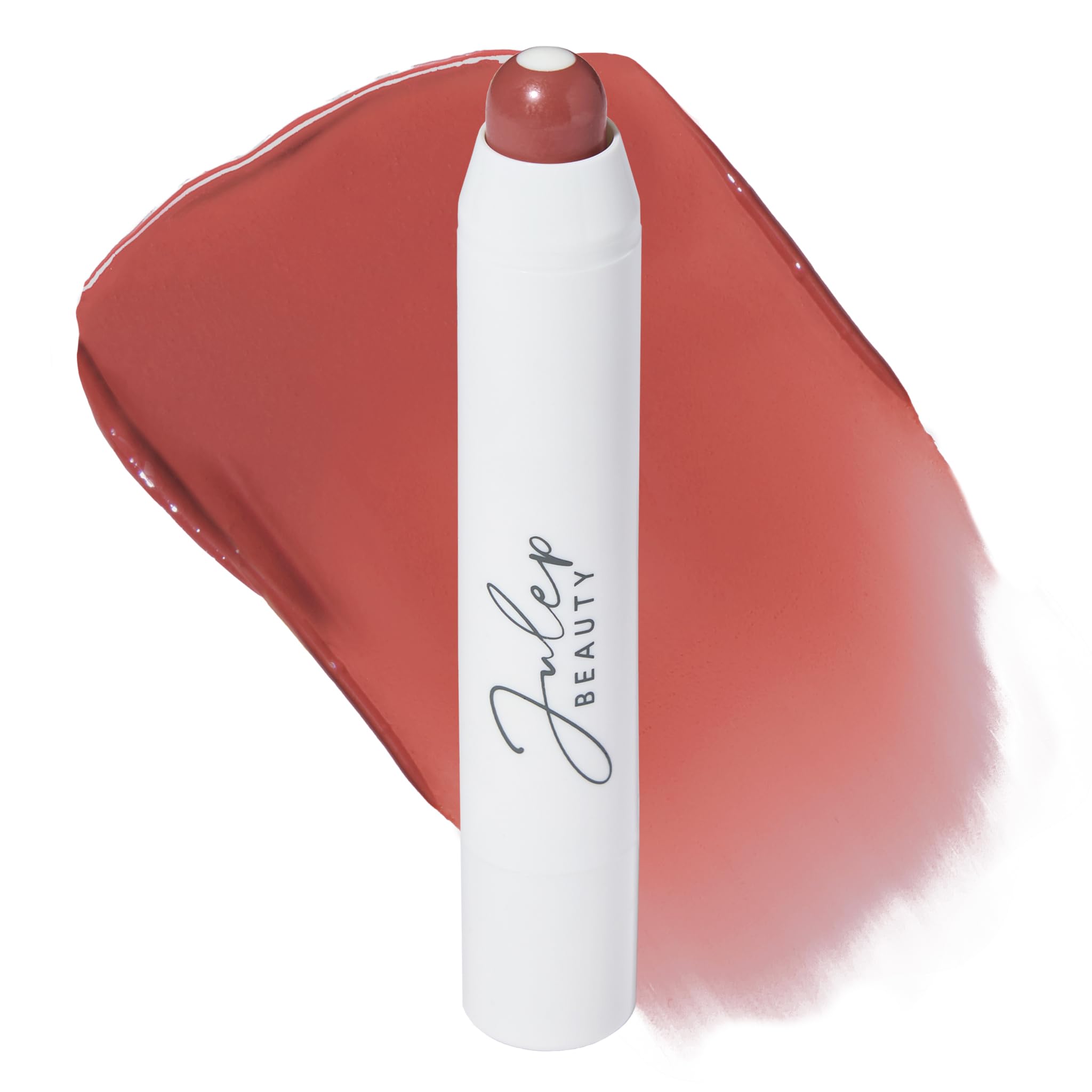 Julep It's Balm Tint Cinnamon Raisin close-up highlights rich color and hydration.