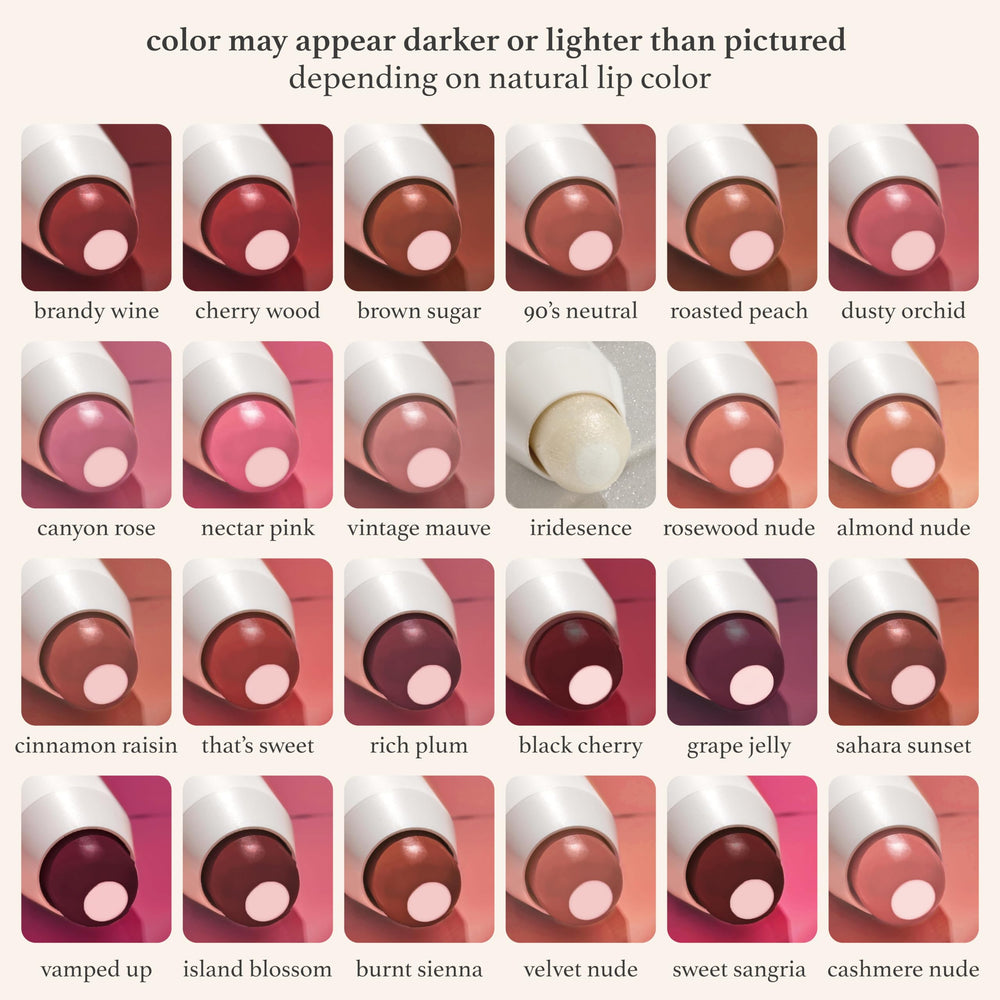 Julep It's Balm Tint Nectar Pink Creme vegan cruelty-free branding close-up