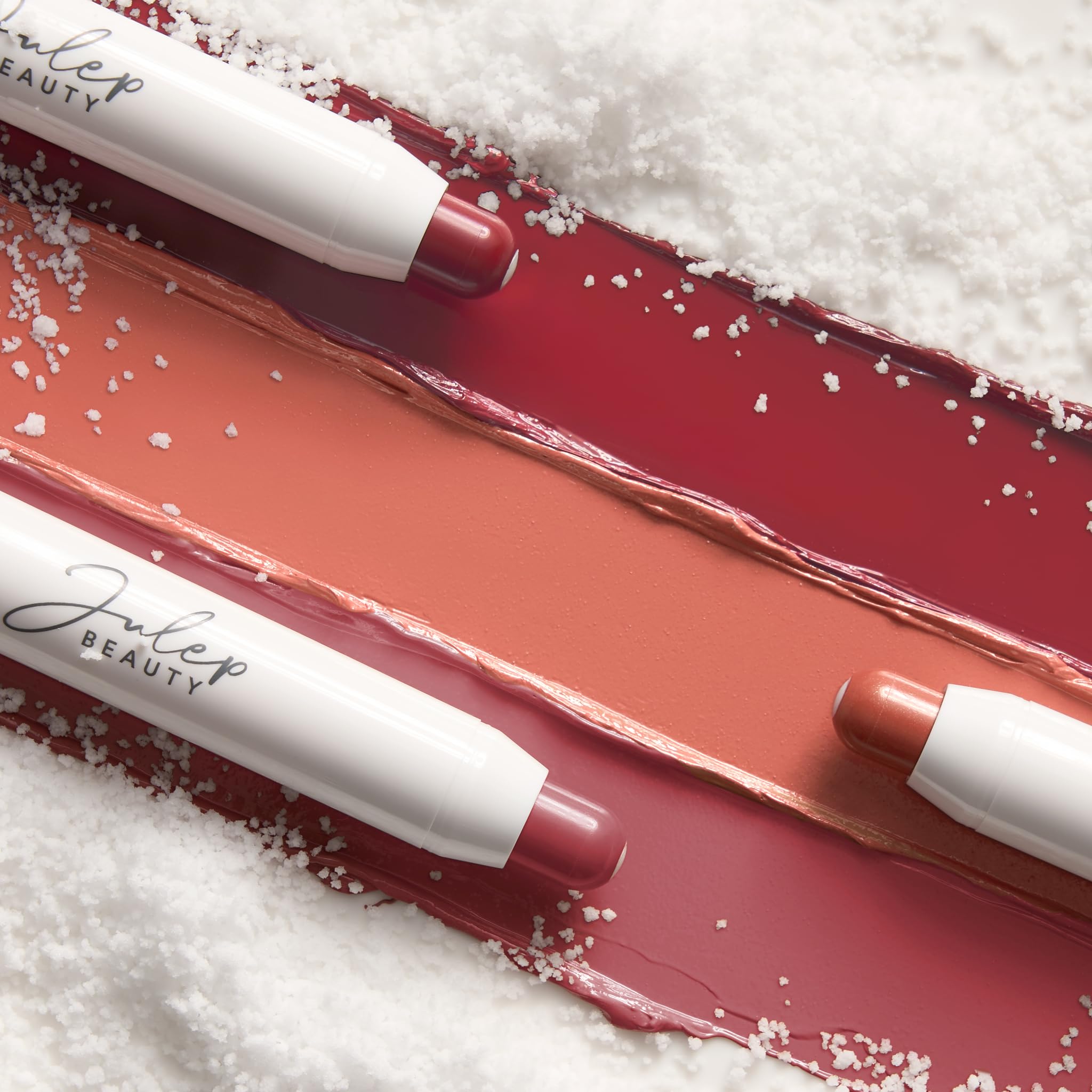 Julep It's Balm Tint Trio compact packaging ideal for on-the-go color.