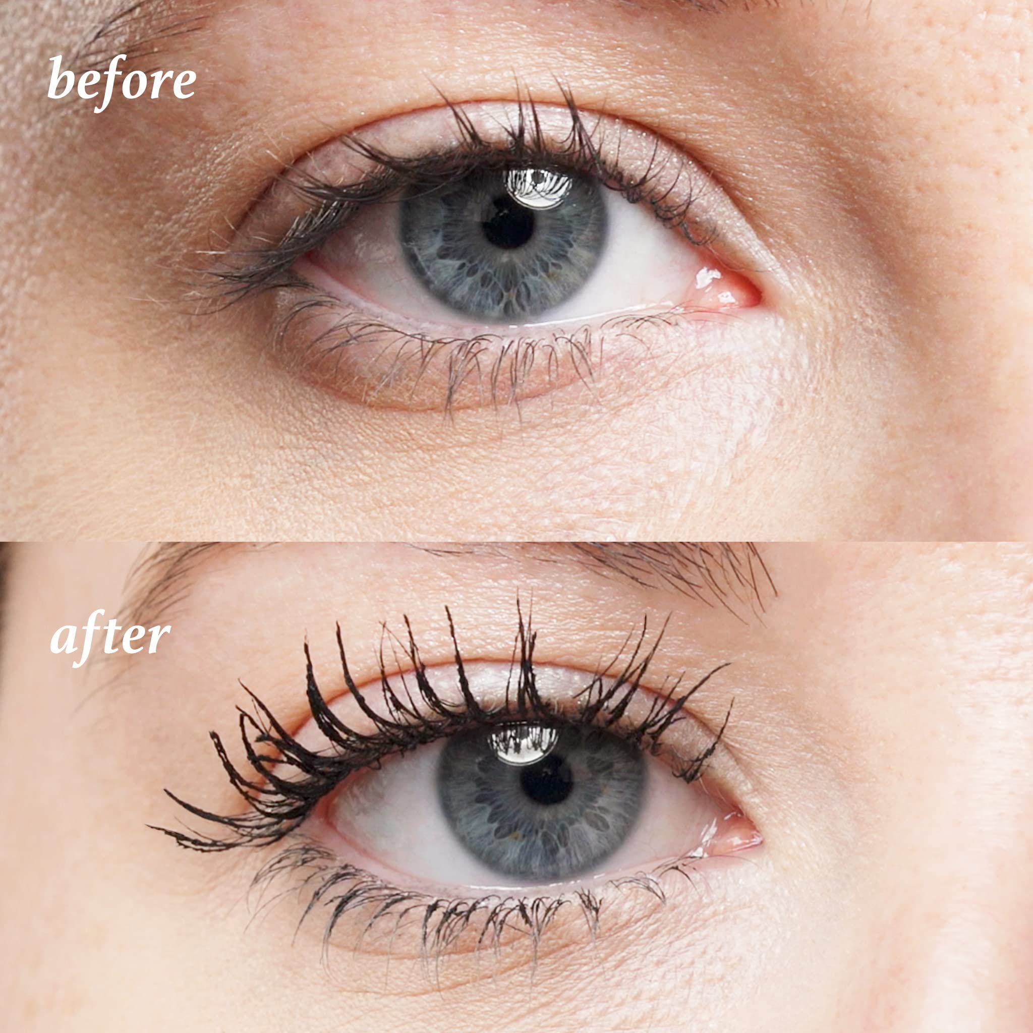 Julep Length Matters mascara brush closeup for precise application.